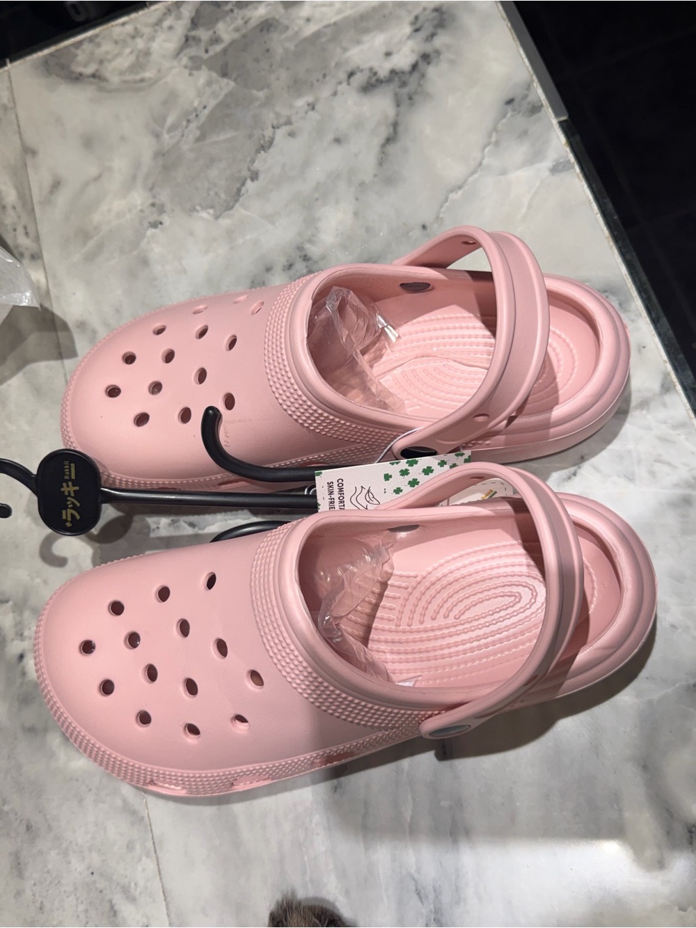 Women’s Pink Slip-On Clog Mules